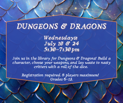 Dungeons & Dragons July